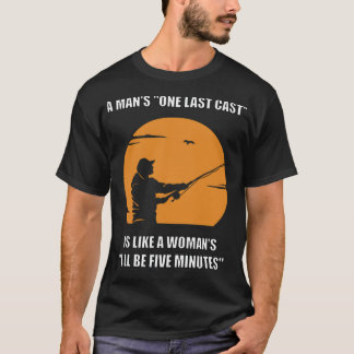 Camiseta Pesca de la última parrilla de pescador con bacala