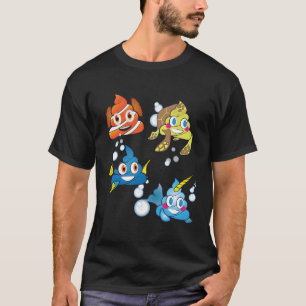Camiseta Pesca de la vida marina ~ Emoji de caca de pescado