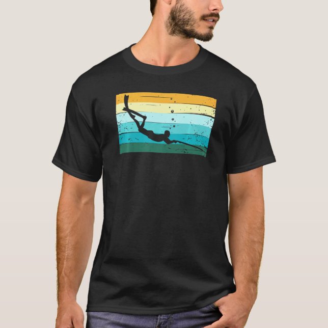 Camiseta Pesca De Lanza Para Hombres Mujeres Bucean Snorkel (Anverso)