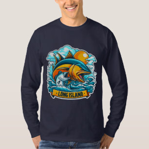 CAMISETA PESCA DE LARGA ISLA