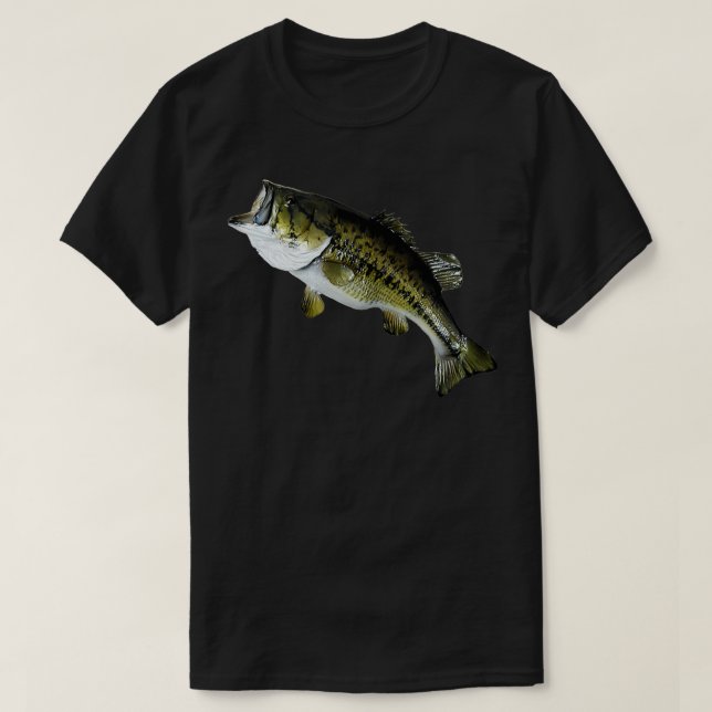Camiseta Pesca de lata real de grano de grano de grano de p (Diseño del anverso)