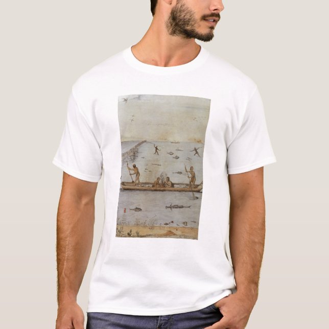 Camiseta Pesca de los indios (Anverso)