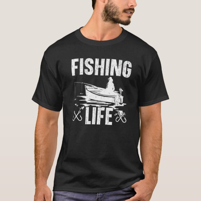 Camiseta Pesca de los pescadores (Anverso)