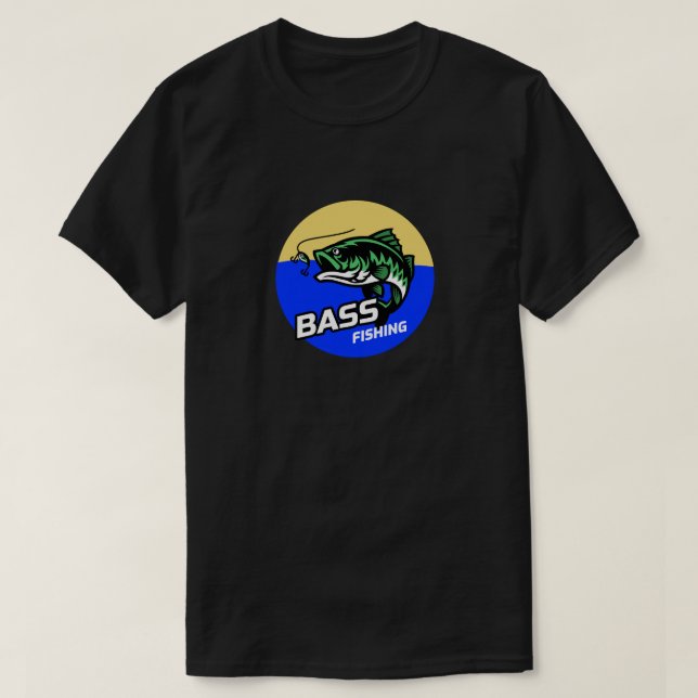CAMISETA PESCA DE LUBINA (Diseño del anverso)