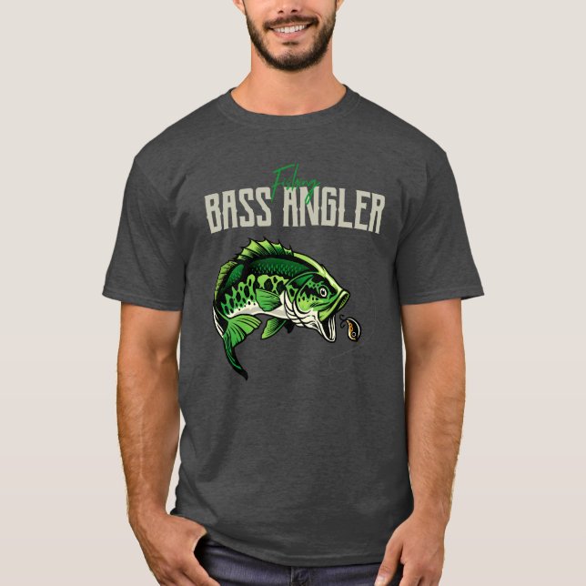 Camiseta Pesca de lubina (Anverso)