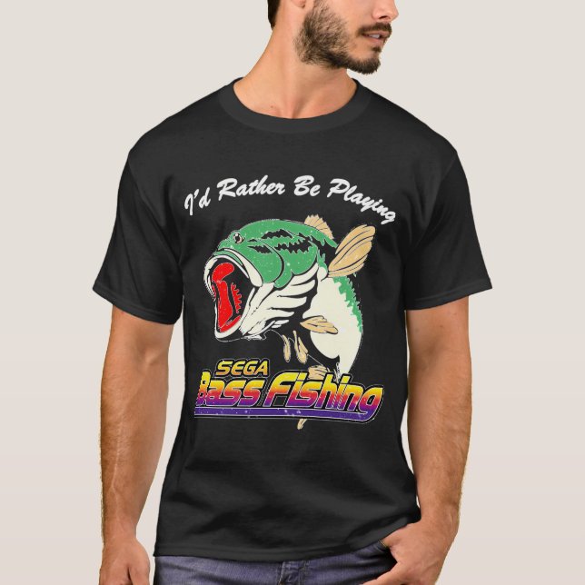 Camiseta Pesca de lubina (Anverso)