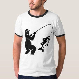 Camiseta Pesca de Lubina para Hombres