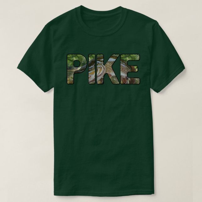 Camiseta Pesca de lucio (Diseño del anverso)