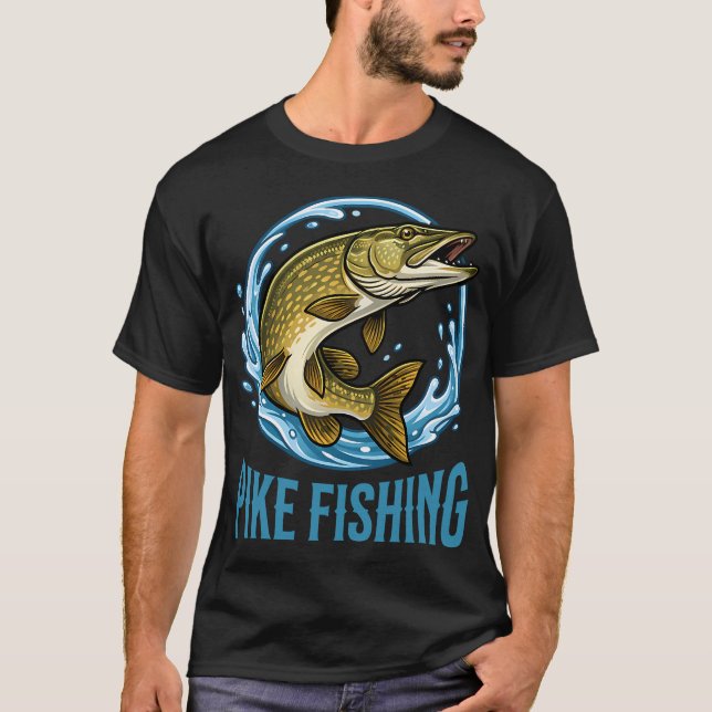Camiseta Pesca de lucio (Anverso)