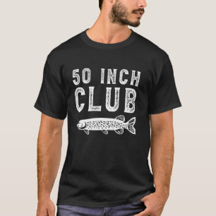 Camiseta Pesca de lucio del club de 50 pulgadas