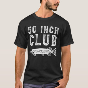 Camiseta Pesca de lucio del club de 50 pulgadas