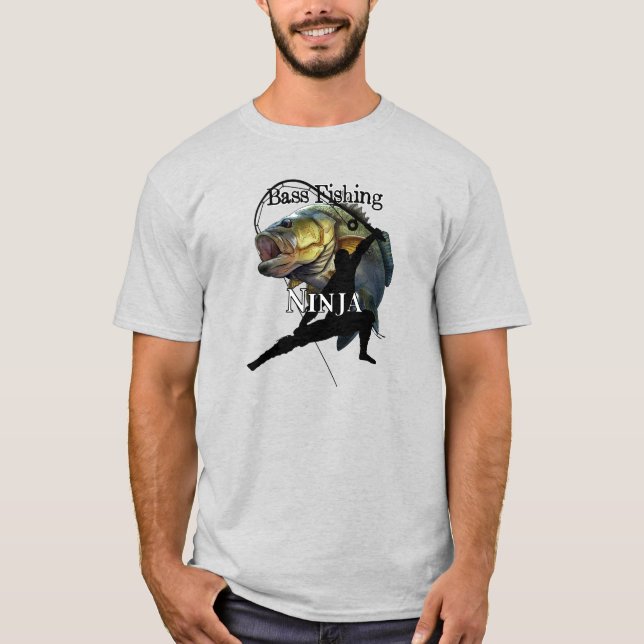 Camiseta Pesca de lustre en Ninja (Anverso)
