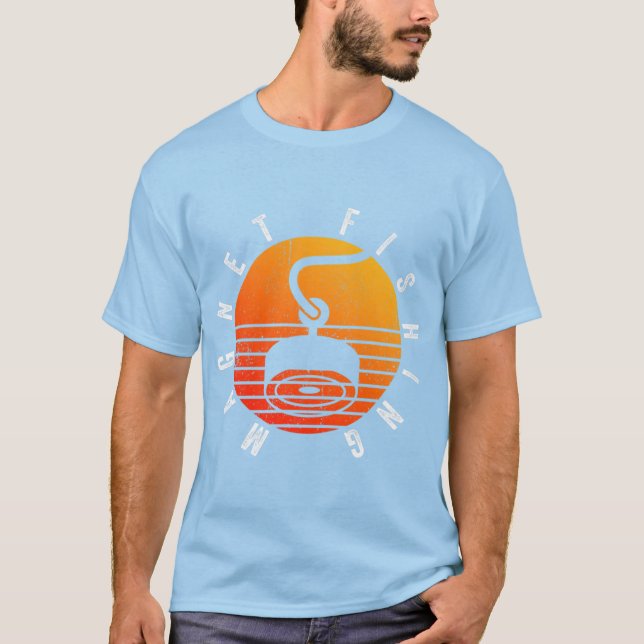 Camiseta Pesca De Magnate Y Angliceo Magnético (Anverso)