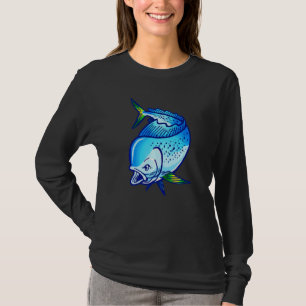 Camiseta Pesca de Mahi Mahi Dorado Pescador de Peces Fanáti