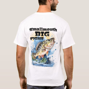 Camiseta Pesca de malla de oruga grande