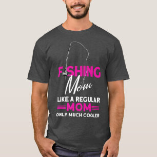Camiseta Pesca de MamáPesca Pescador Angler 