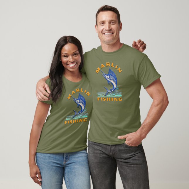 Camiseta Pesca de Marlín  (Unisexo)