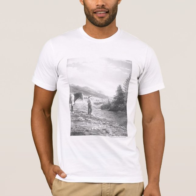 Camiseta Pesca de mosca del muchacho (Anverso)