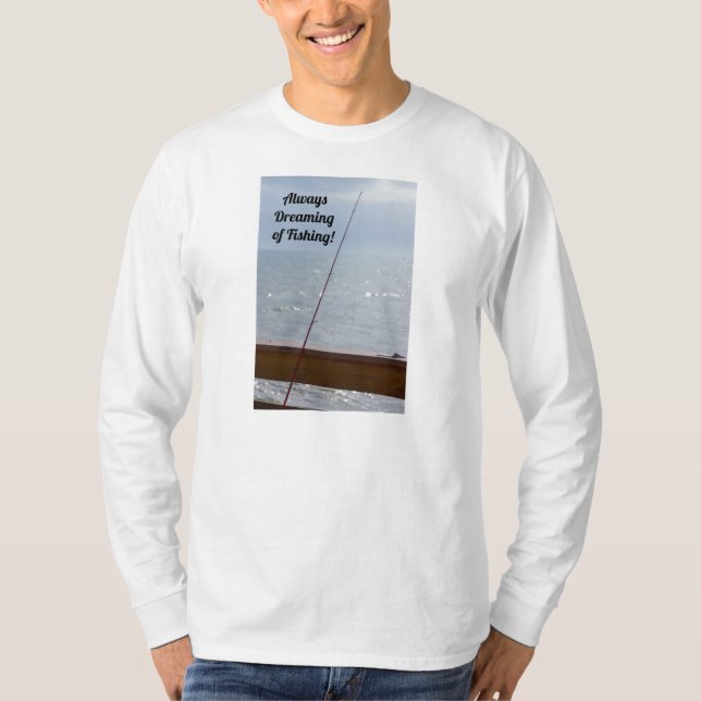 Camiseta Pesca de muelle de cacao siempre soñando (Anverso)