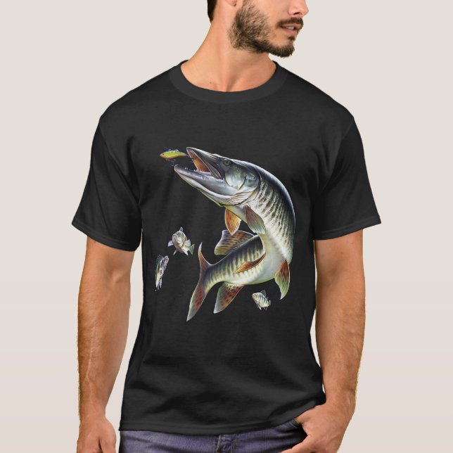 Camiseta Pesca de muskí (Anverso)