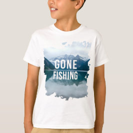 Camiseta Pesca de nevado lago de montaña