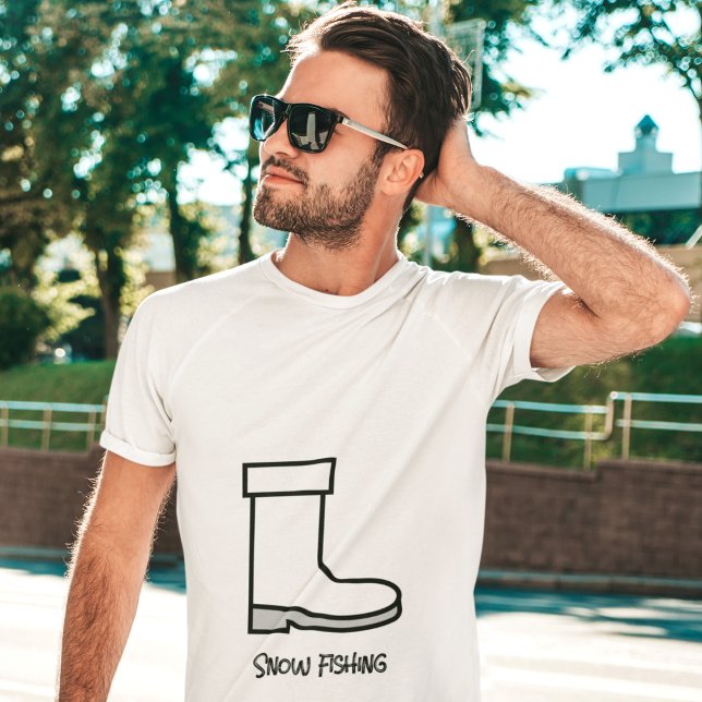 Camiseta Pesca de nieve (Subido por el creador)