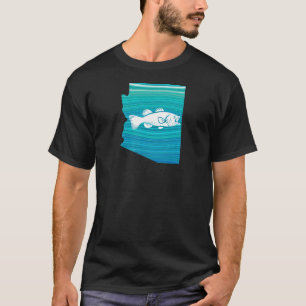 Camiseta Pesca de oleada de Arizona