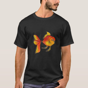 Camiseta Pesca de oro Pescado artístico Koi Carp