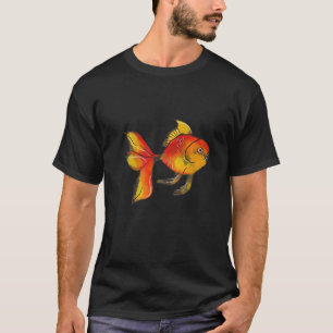 Camiseta Pesca de oro Pescado artístico Koi Carp