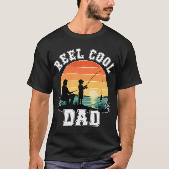 Camiseta Pesca de Papá Genial (Anverso)