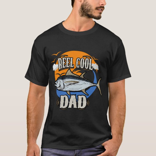 Camiseta Pesca de Papá Genial (Anverso)