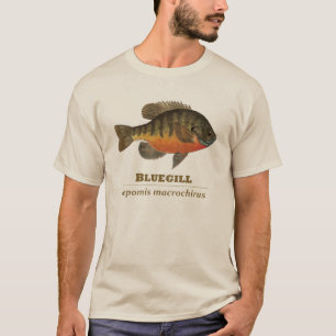 Camiseta Pesca de pasto azul