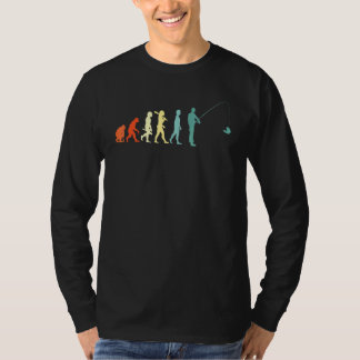 Camiseta Pesca de peces en evolución