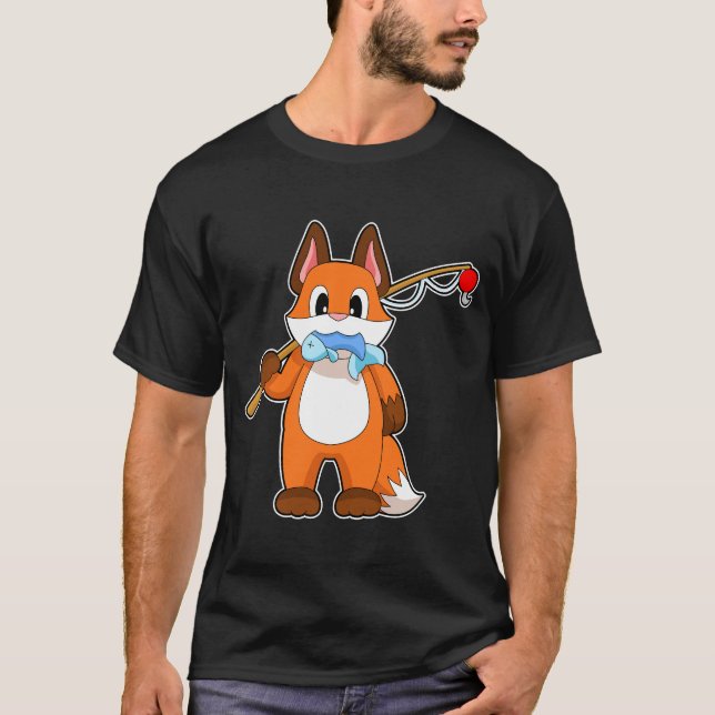 Camiseta Pesca de peces Fox Fisher (Anverso)