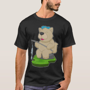 Camiseta Pesca de peces para pescadores de perros