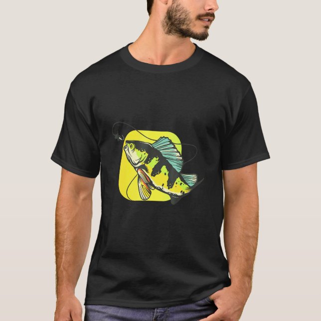 Camiseta Pesca de percas (Anverso)