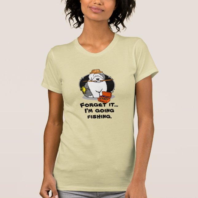 Camiseta Pesca de perro perro perro de perro de perro de pe (Anverso)