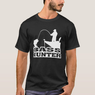 Camiseta Pesca de pescado de Bass Hunter