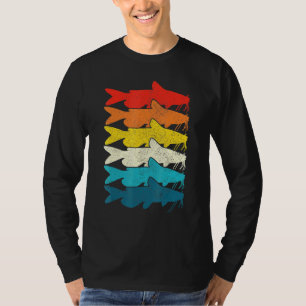Camiseta Pesca de pescado de captura de pescado de canal