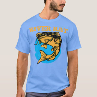 Camiseta Pesca de pescado Guay del río de la pesca 