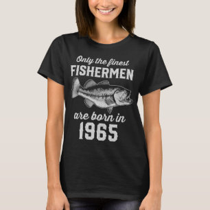 Camiseta Pesca de pescador de 57 años 1965 57º cumpleaños