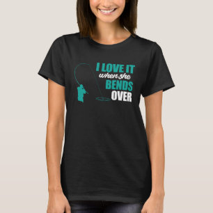 Camiseta Pesca De Pescador Me Encanta Cuando Se Pone Por La