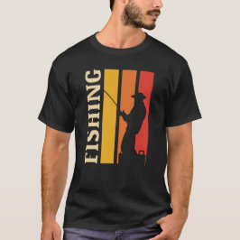 Camiseta Pesca de pescadores al atardecer