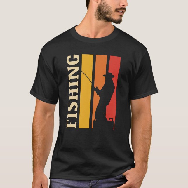 Camiseta Pesca de pescadores al atardecer (Anverso)