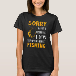 Camiseta Pesca de pescadores en el lago de Hobby