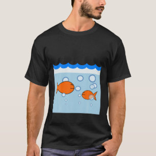Camiseta Pesca de pez dorado Fish Bowl Tank Aquarium Hallow