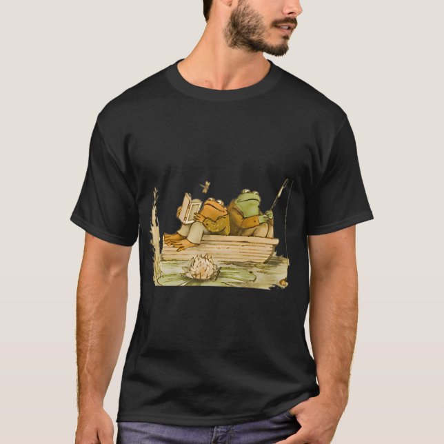 Camiseta Pesca de rana y sapo (Anverso)