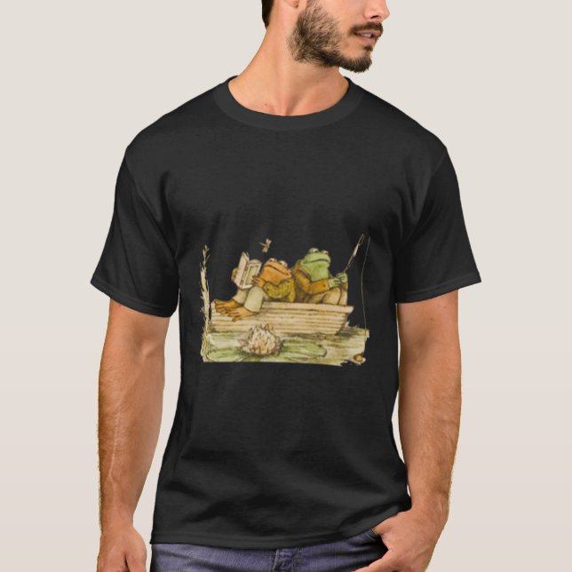 Camiseta Pesca de ranas y sapo (Anverso)