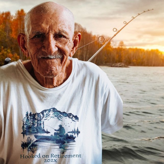 Camiseta Pesca de retiro Abuelo anciano jubilado papá (Subido por el creador)