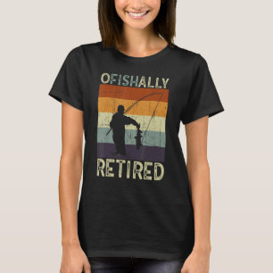 Camiseta Pesca de Retiro de la Pesca Jubilado Opescado